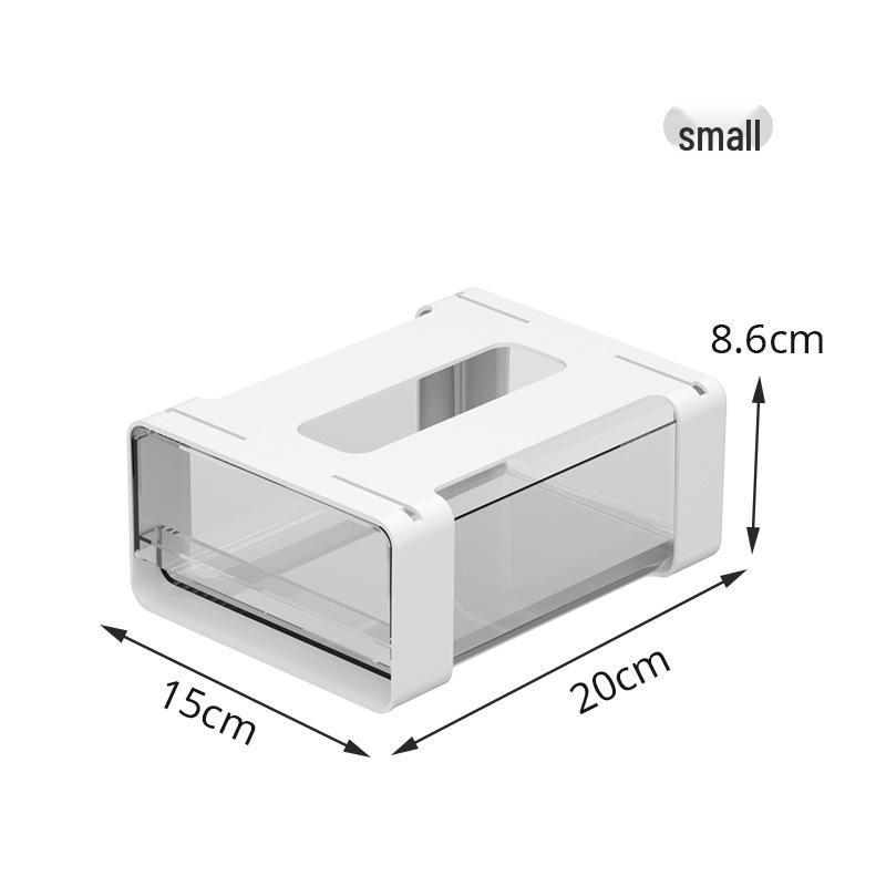Tabletop Drawer & Pen Holder Organizer with Shelf