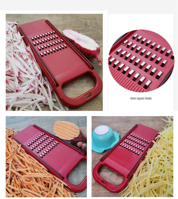 Huacheng Julienne Kitchen Insert: Cucumber, Potato, Carrot Julienne Board & Planer