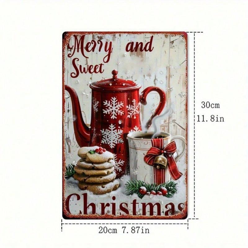 Decorative Metal Wall Sign 20x30cm
