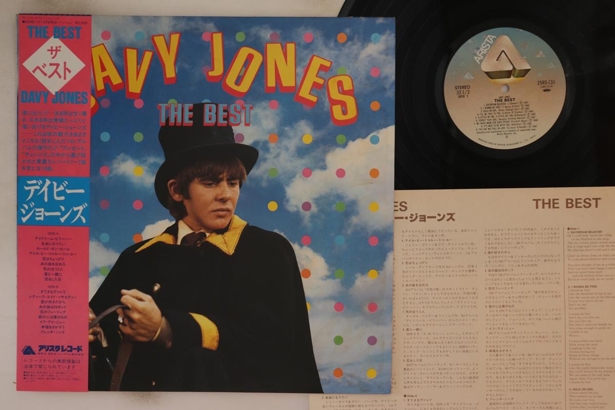 

LP Пластинка ДЭВИ ДЖОНС - Лучшее 25RS131 ARISTA 1981 Япония Оби Поп