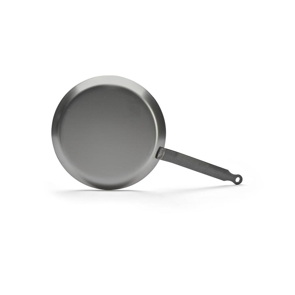 DE BUYER Iron Crepe Pan with Handle, 22cm, 5120-22
