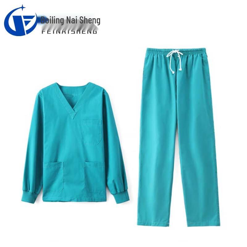 

Men s Long Sleeve Medical Scrub Set 3XL