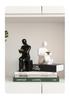 Minimalist Light Luxury Ceramic Bookend Ornament for Home Decor