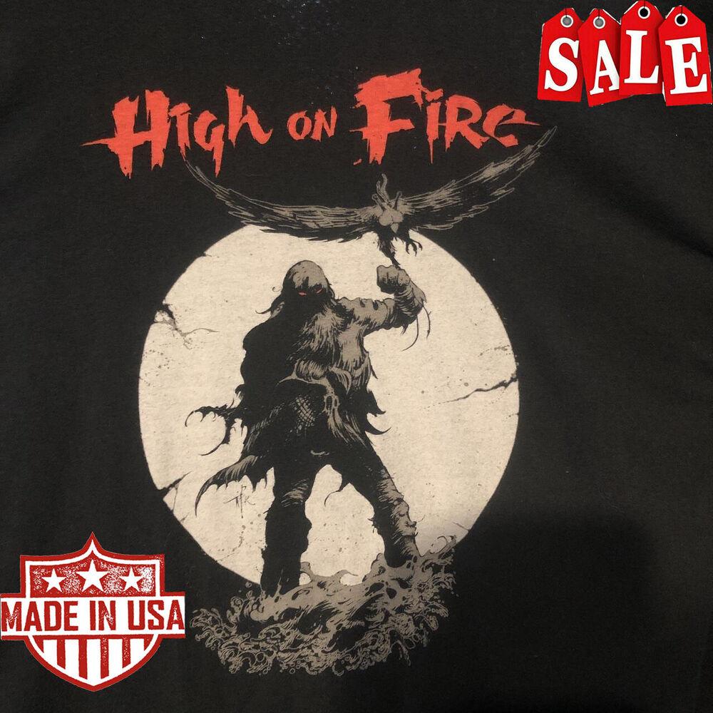 Vintage High On Fire Gift For Fan Black All size Unisex T-Shirt AA4490 Unisex T-Shirt M