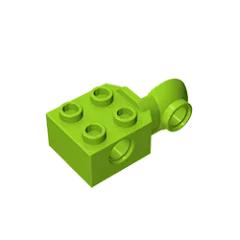 

EKBricks EK-1088 Technical Modified Brick 2x2 with Pin Holes And Rotation Ball Joint Half Compatible with 48171