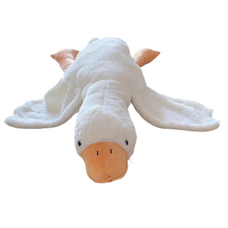 

Большая белая гусыня, подушка для сна, плюшевая игрушка, подушка для выхлопа, тряпичная кукла, большая кукла-гусыня, подушка 50Cm 110g