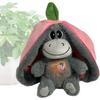 Breathing Sleep Buddy, Cute Animal Plush with Realistic Breathing Motion Lights