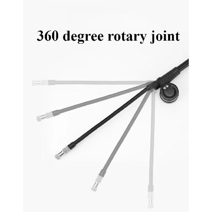 Light Pressure Cylinder Aluminum Alloy Front Fork Pump Rear Shocked Absorber Road Bicycle Inflatable 300PSI Bike Accessories