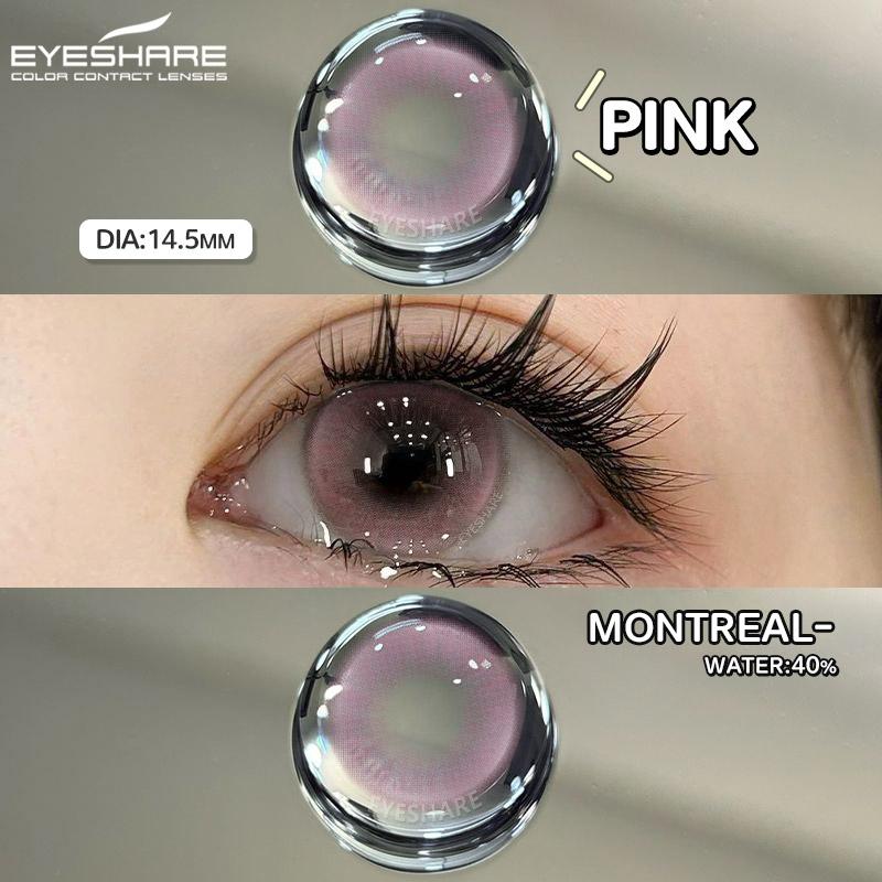 Eyeshare 1 Paar graue Farbige Kontaktlinsen natürliche Braune Linsen Puppenauge Blaue Kontakte Jährliche Schöne Make-up Augen Kontaktlinsen
