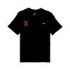 Sportswear Outdoor Breathable Embroidered Logo Crew Neck Casual Straight Fit Short Sleeve T-Shirt Unisex T-Shirts Black BV0508-010(TEAM702-BV2)