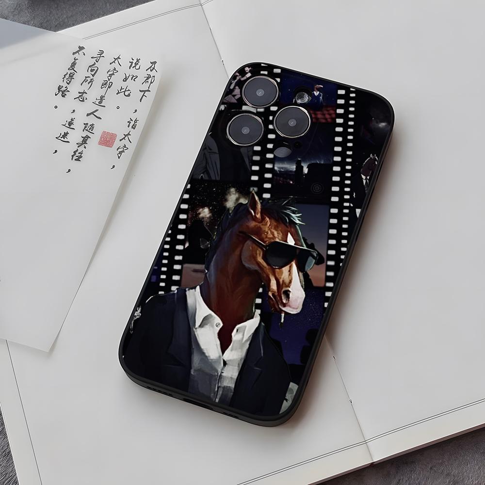 

B-BoJackES HorsemanS Phone Case Funda For Iphone 17 14 13 16 11 15ProMax 12 Pro Max Mini Xr Plus Covers iPhone 16 Pro Max