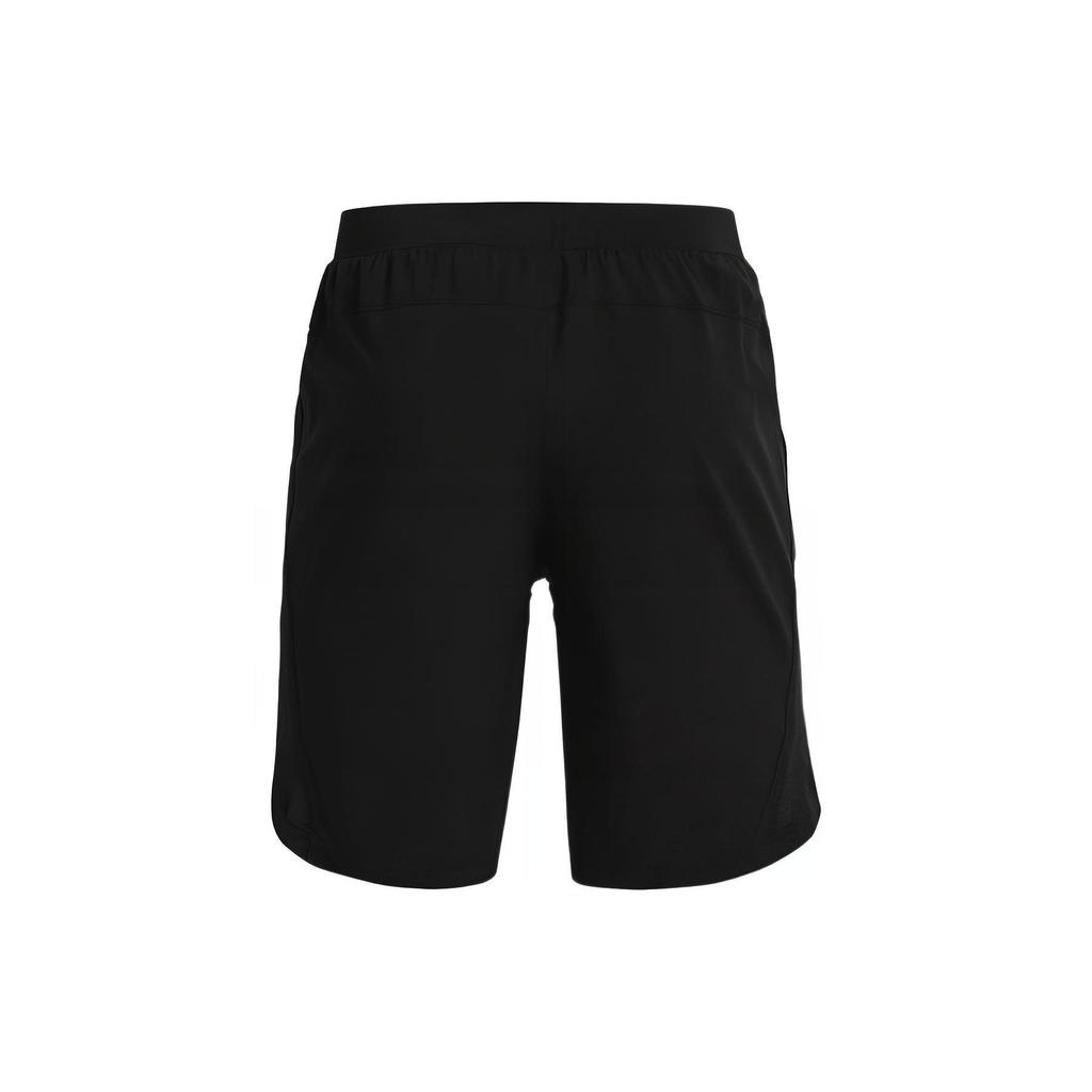 Under Armour Printed Logo Running Shorts Men Bottoms Black 1361494-001