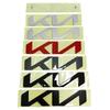 cpqfkn1 23CM ABS Car Sticker Front Rear Emblem Badge for KIA K5 K3 K2 RIO Soul Sorento Forte Borrego Ceed Sportage Cerato Accessories