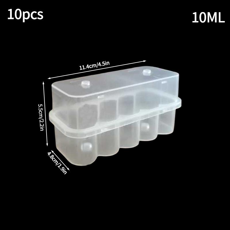 10/20/30/50Pcs Peptide Case for Fridge Insulin Vial Organizer Plastic Vial Storage Box Peptide Bottles Holder for Diabetic Care