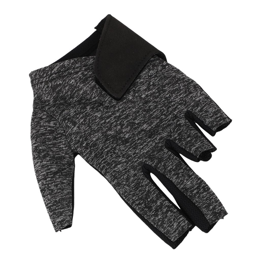 Pool Glove Left Hand Billiard Snooker Cue Sport Elastic 5 Finger Universal for Men Women Grey