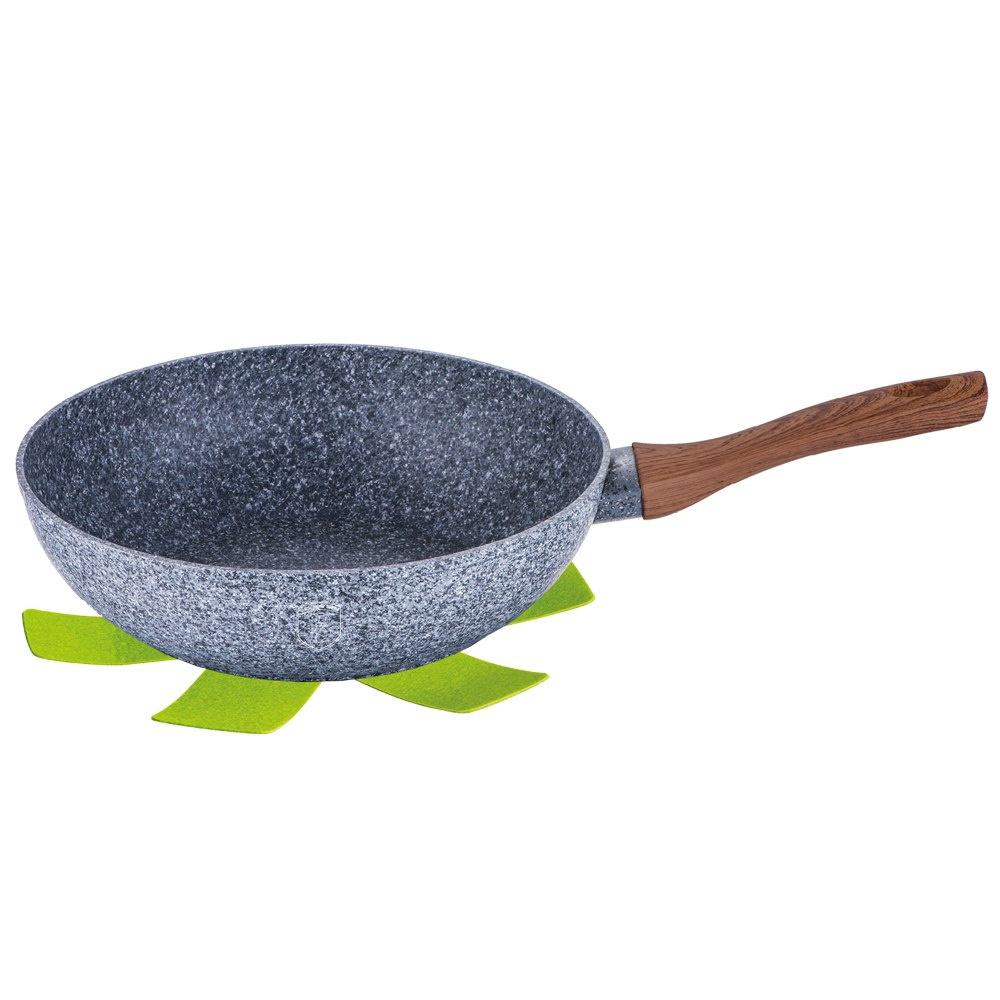 WOK EN GRANIT 28cm BERLINGER HAUS LIGNE FORÊT BH-1204