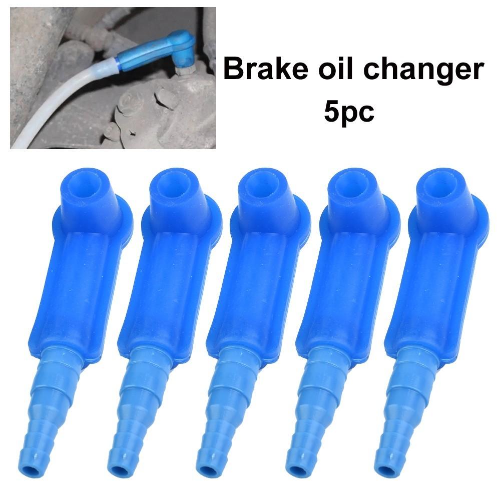 Bleeder Change Air Kit 5Pcs Auto Car Brake Fluid Replacement Tool-Pump Oil