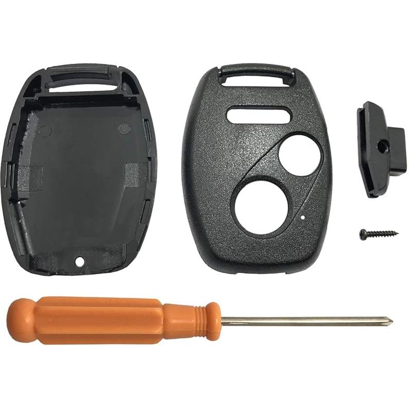 Replacement Keyless Entry Key Fob Case Cover Fits for Honda Accord Civic 2003-2012 CR-V 2005 2006 Pilot Hybrid EX EX SE CR-V 2007 2011 Odyssey