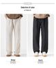Men's Premium Tencel Linen Summer Pants - Lightweight, Wrinkle-Resistant, No-Iron, Loose Fit, Straight Leg Trousers.
