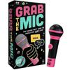 Exciting Grab The Mic The Family Karaoke Game 2-10Players Board Game for Bad Singers 125Lyric Cards Singer Game for Family Party