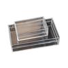 Thick Rectangular Clear Acrylic Gift Box - Food Grade Plastic for Weddings & Parties