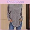Streetwear Knit Sweater With Ribbing For Casual Lounge And Autumn Wear