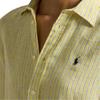 Polo Ralph Lauren Classic Fit Striped Linen Shirt Women Tops 211A96158-002