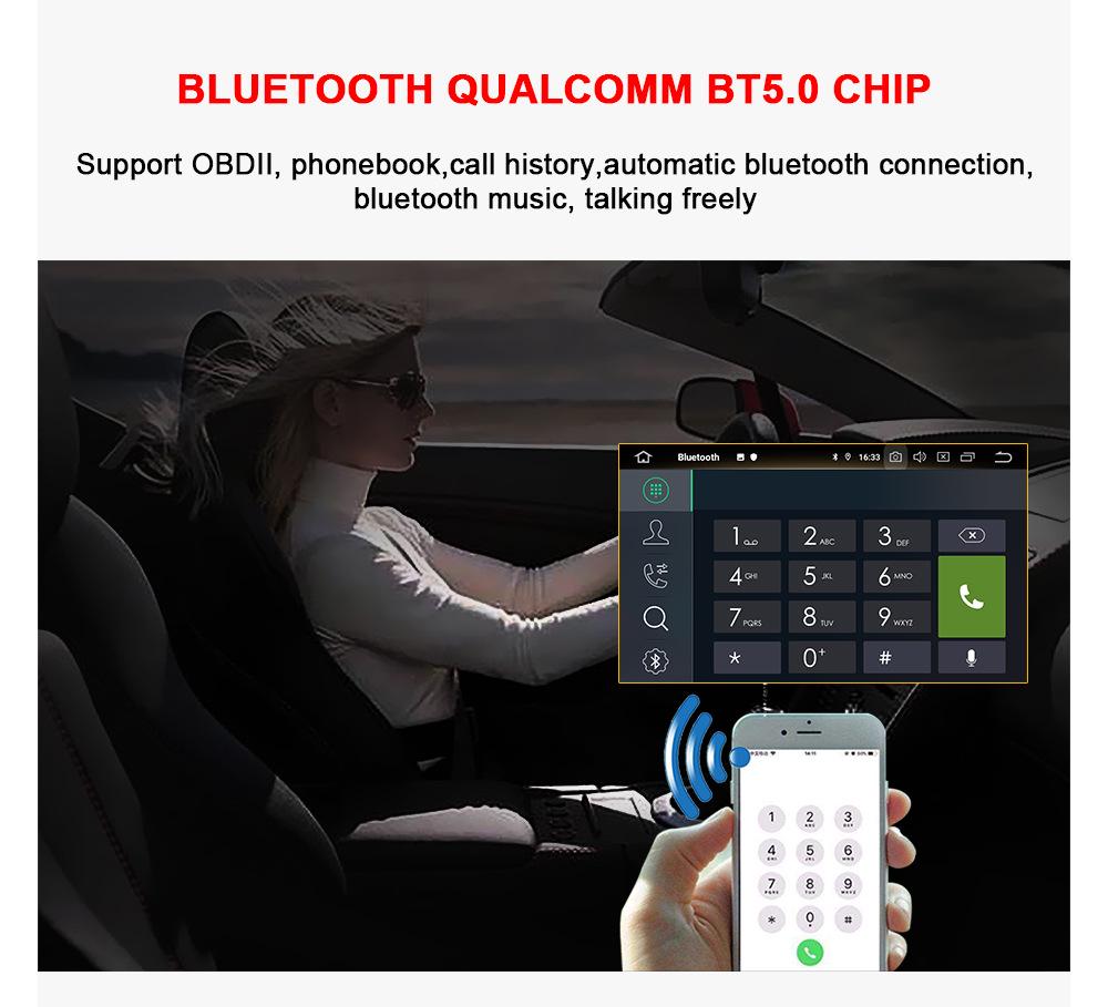 10.1-inch GPS Nav Bluetooth Radio AHD Reversing Camera for Zotye T600