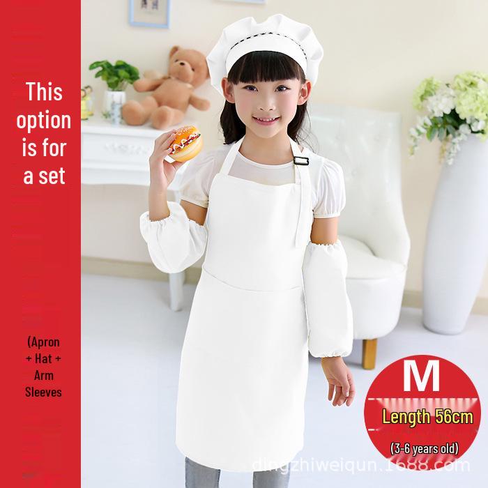Custom Kids Art Apron with Logo - DIY Children s Painting Set