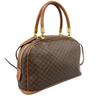 CELINE Macadam Handbag Brown Women used