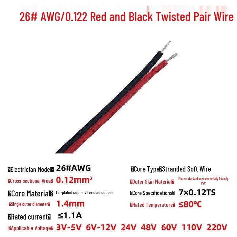 

Xixun 0.3mm² Copper Core DC Wire