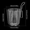 Rostfritt Stål Varm Stekkorg Oljeavrinning Sikt Nät Ravioli Sil HX6C