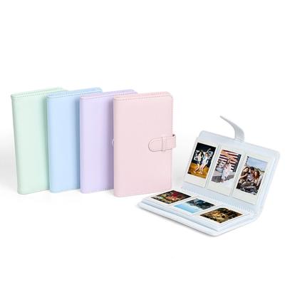108 Pockets 3in Mini Photo Album Portable 3" Photocard Holder Multipurpose Mini Cards Container For Outdoor Traveling Camping