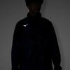 Mizuno Breath Thermo Warmer Training Pageant Blue Jacket, Moisture-Wicking, Water-Repellent, Windproof, Brushed, 32MEB541, Men's,