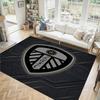 Tappeto in velluto di cristallo Design Leeds United Accogliente Non?Tappeto Stampato Antiscivolo per Camera da Letto Soggiorno Ingresso