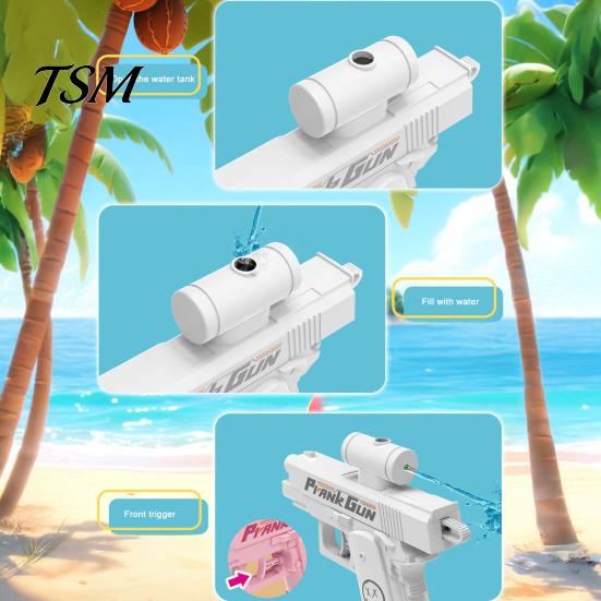 Water Toy for Summer Fun Reverse Prank Shooter Dual Spray Surprise Leak-proof Backyard Battles Plastic Splash Fight Team Play Anti-collision