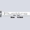 3D Car Quattro Emblem Body Stickers Trunk Decoration Decal For Audi RS Sline S A4 B8 A3 8P A1 A2 A5 A6 C7 8V B6 B7 Q3 Q5 Q6 Q7
