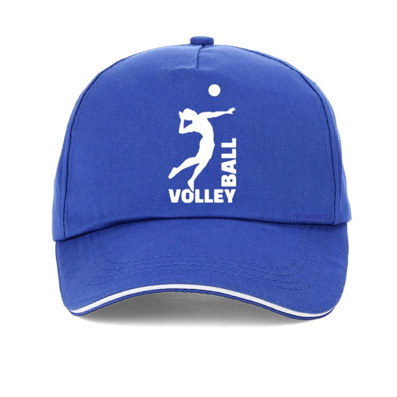 Newest Fashion Baseball Cap Volleyballer Ball Player Print Casual Hat Summer Cool Men Trucker Caps
