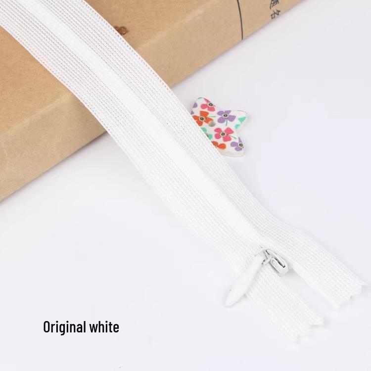 Sanli Unsichtbarer 25cm Kleid- & Kissen-Reißverschluss mit geschlossenem Ende