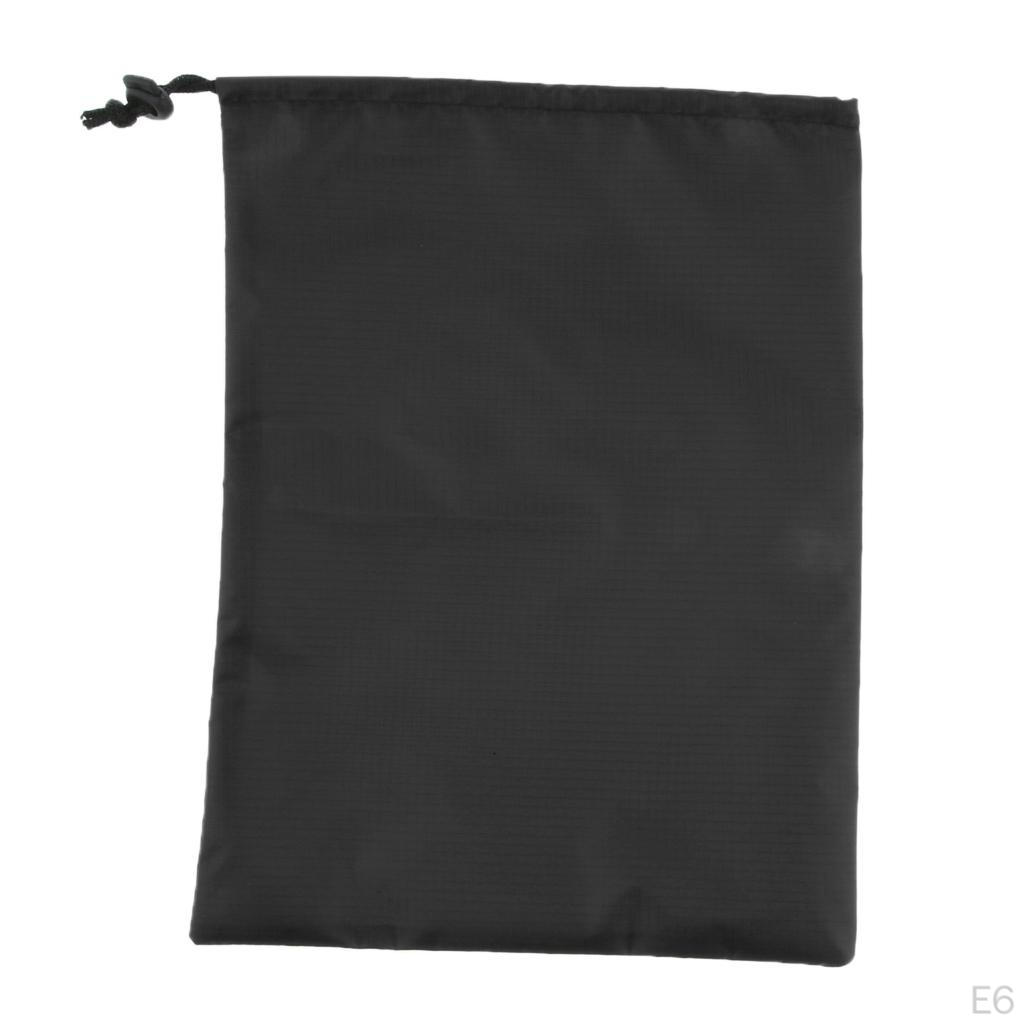 Waterproof Drawstring Storage Bag Stuff for Clothes - Green