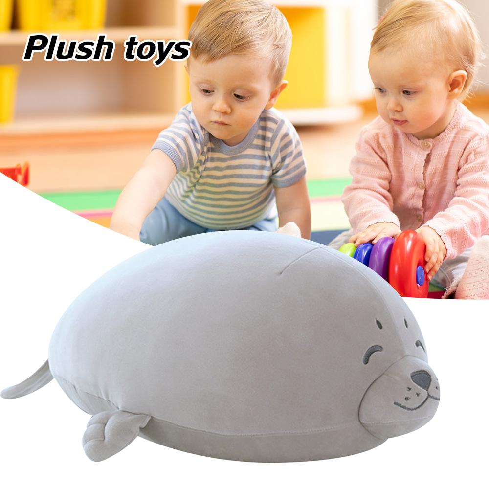 Seal Plush Toy Doll Pillow Soft Cuddly Home Decor Gift Idea