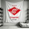 Spartak Moscow Triumph Wall Hanging Printed Fabric Blanket Decorative Tapestries for Bedroom Living Room Home Decor