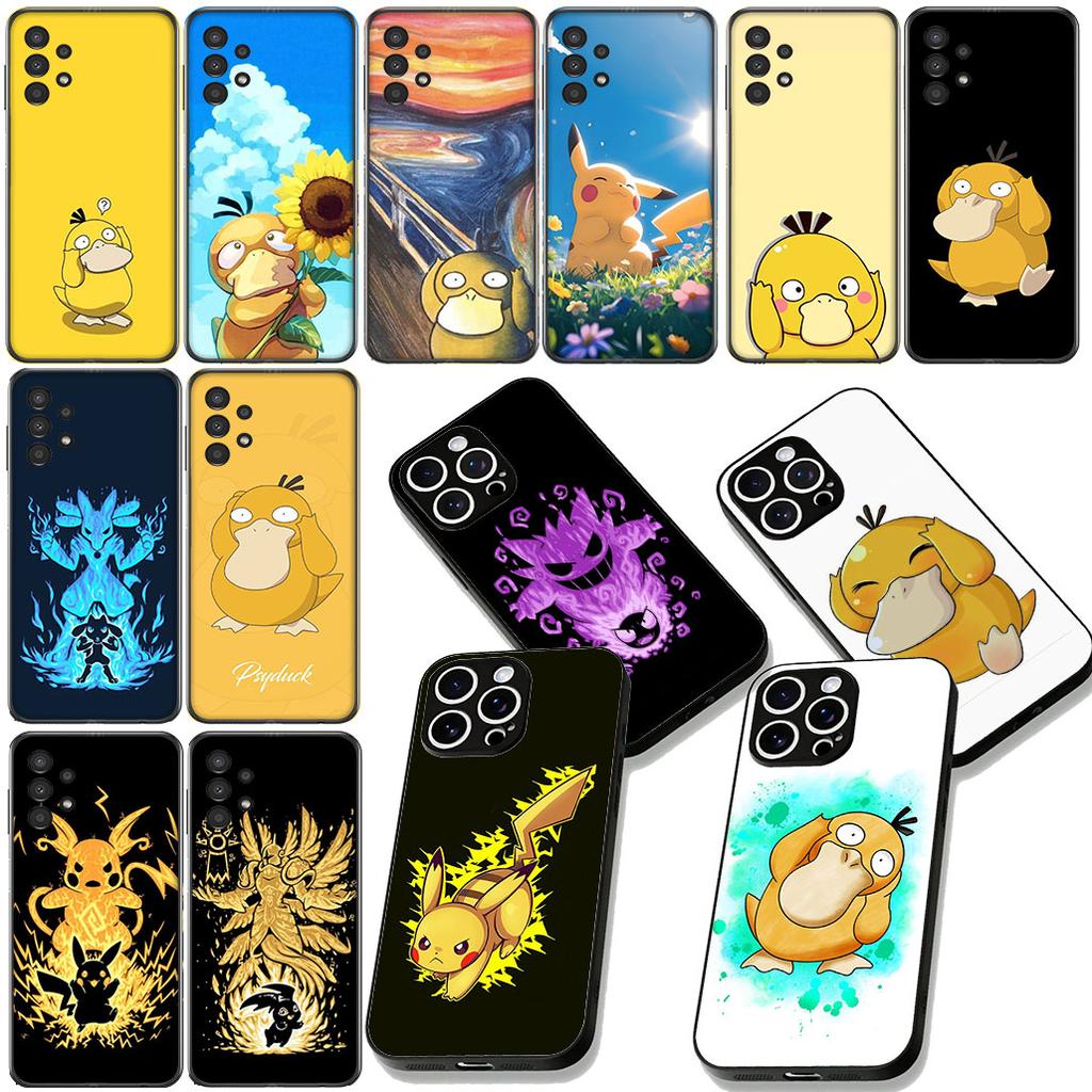 P-Pikachus P-Pokemons Psyduck Cover for Motorola Moto Edge 50 30 Fusion 40 NEO Ultra Pro G22 G23 G20 G35 G84 G13 G53 Case