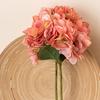 Simulation Hydrangea Beautiful Single Branch Non-withering Artificial Hydrangea Flower Wedding Hand Fake Hydrangea Flower Simulation Hydrangea