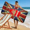 Custom Arsenal Print Beach Towel, Large Soft Quick Dry Towel for Beach Camping Swimming