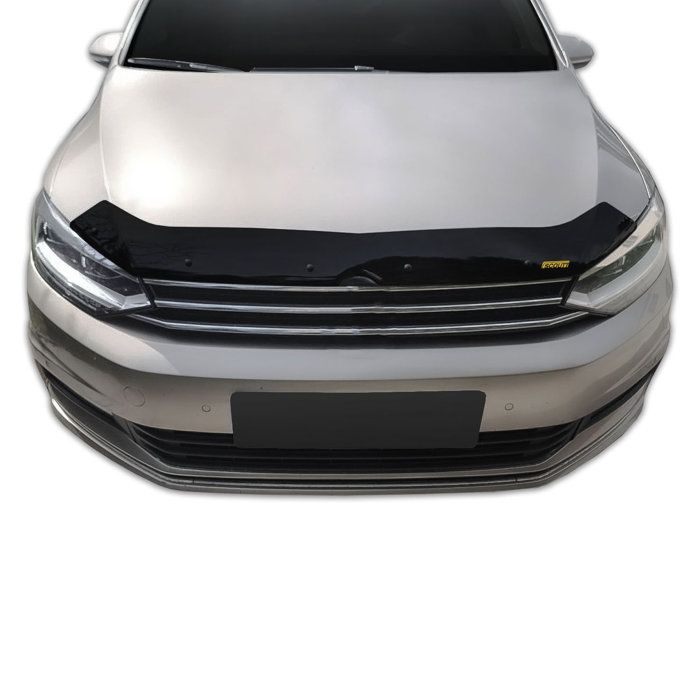 Scoutt | Hood Bra Deflector Protection For Volkswagen Touran Since 2015, Aerodynamic, Easy Assembly, No Drilling Required