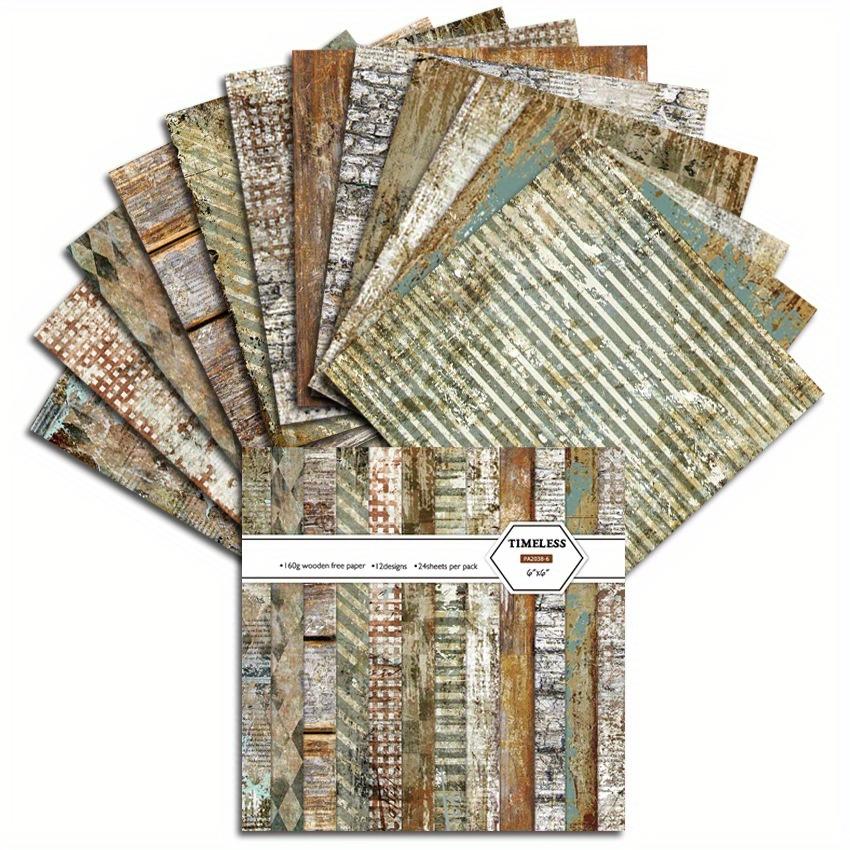 

Винтажная текстурная бумага для скрапбукинга, изготовление открыток своими руками, фон для альбома, украшение для журнала, материал для поделок, бумага 6