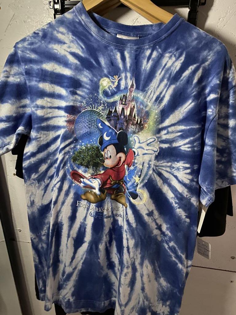 [USED] Disney Mickey Fantasia Vintage Tie-Dye T-Shirt