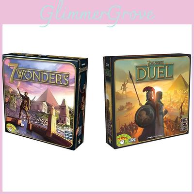 7 Wonders Duel Jeu de Plateau Stratégique Pour Adultes Enfants