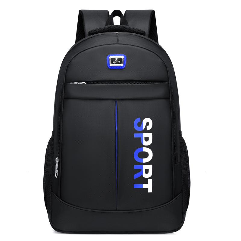 Schoolbag Middle and High School Student Schoolbag New Fashion Backpack College Student Travel Backpack Large Capacity Leisure Computer Trendy Bag